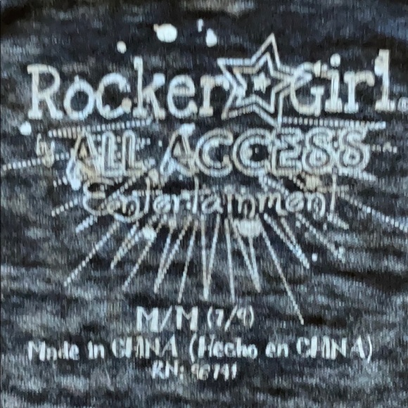 Rocker Girl Christmas Shirt - Picture 4 of 4